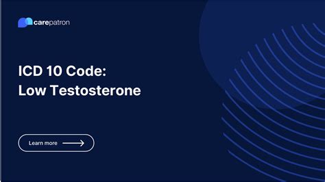 icd 10 for low testosterone|What ICD